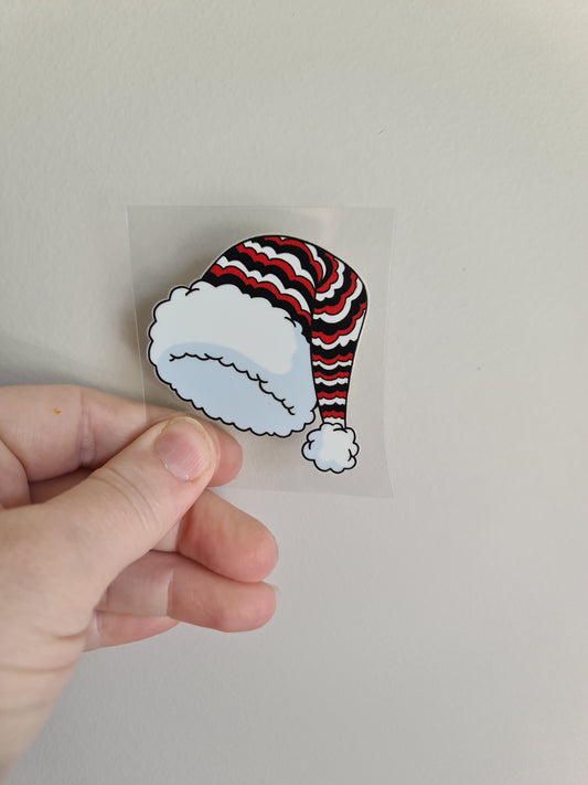 CHRISTMAS - Tiny UV DTF transfer 6cm for bank cards and phones