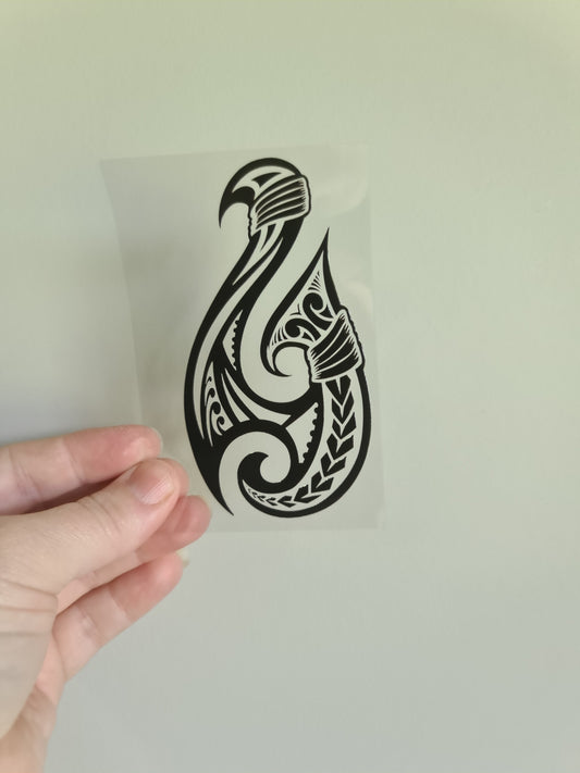 UV dtf Maori design mini size 11cmx11cm #614