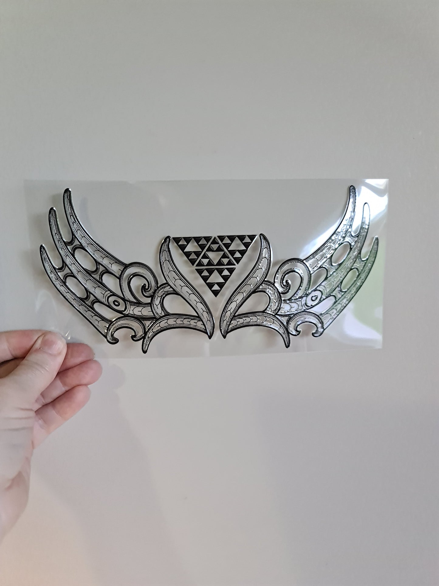 UV dtf Maori design 23cmx11cm 16oz wrap #810