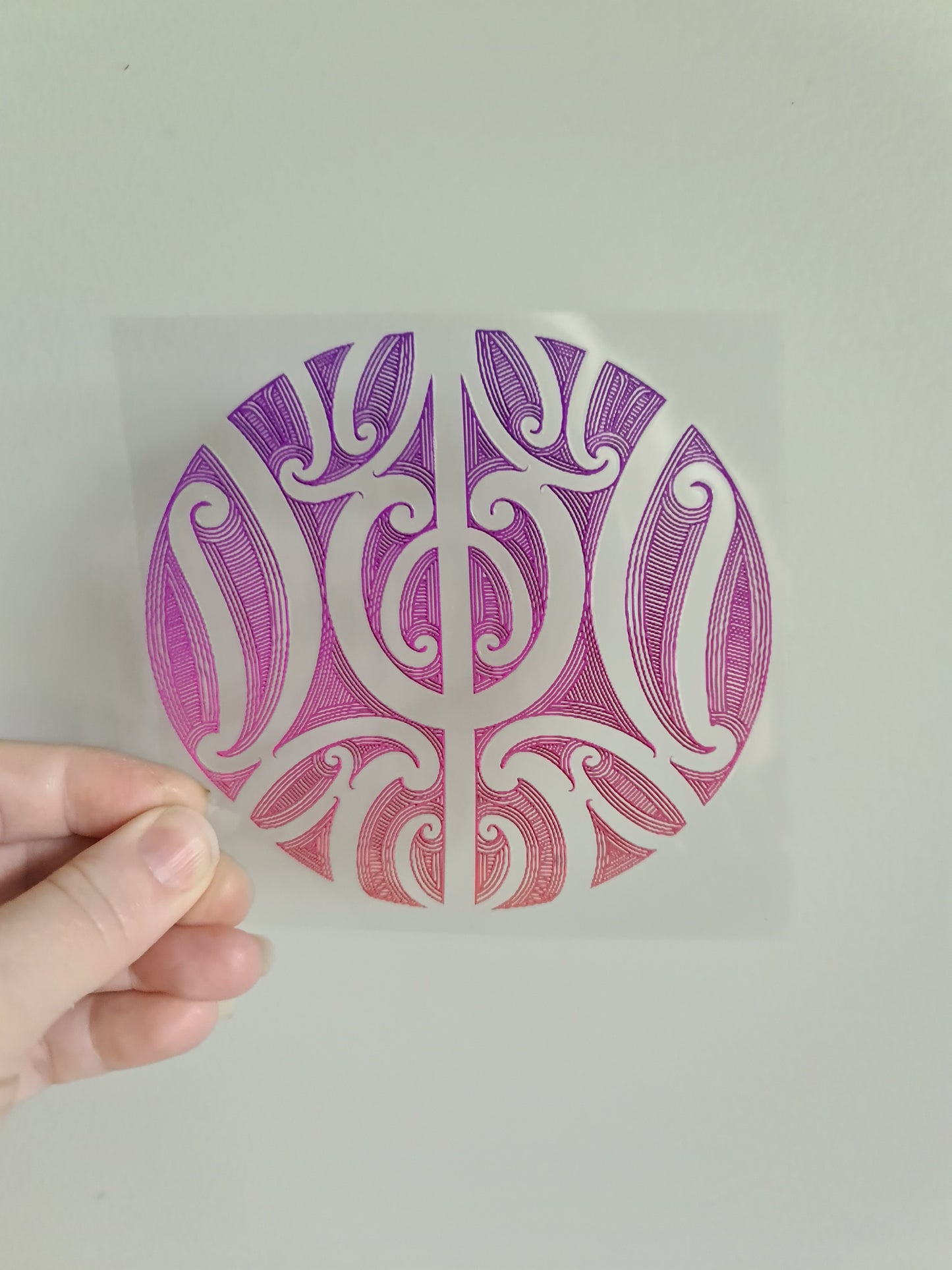 UV dtf Maori design mini size 11cm  #1347