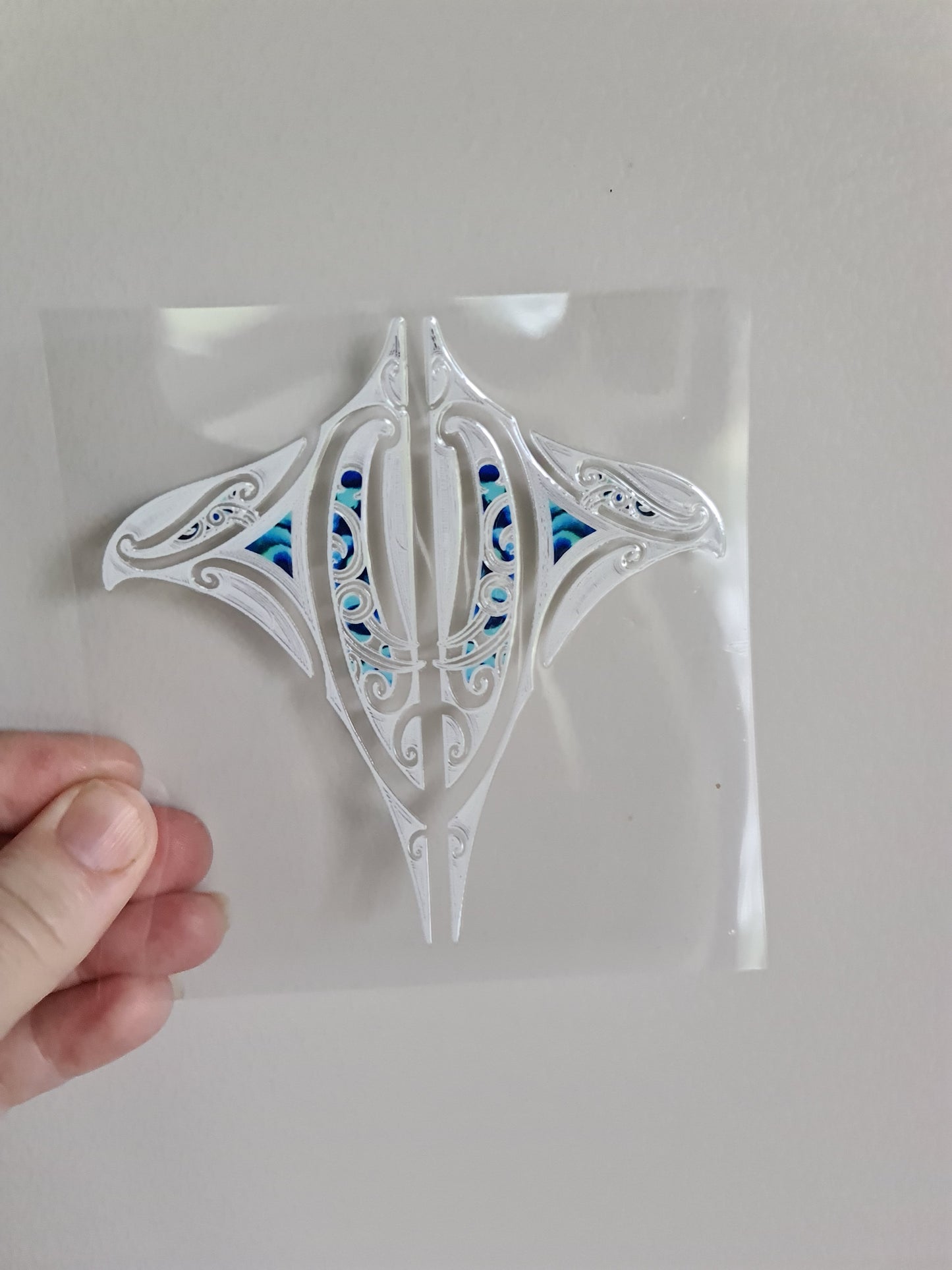 UV dtf Maori design mini size 11cmx11cm #446