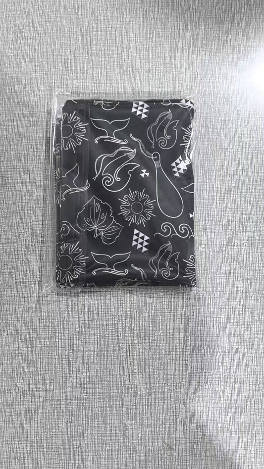 Maori design wetbag 30cmx40cm - Grey