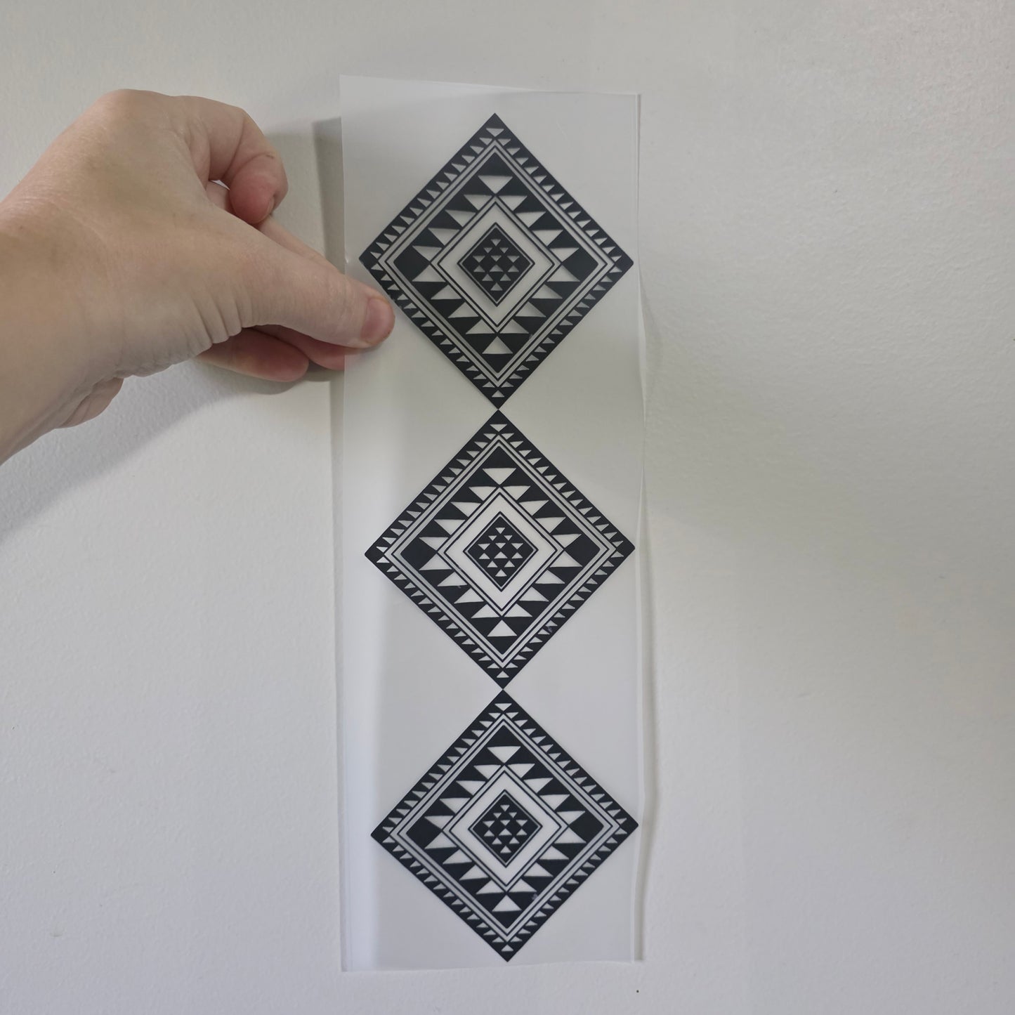 Maori design Iron on DTF 30cm for clothing