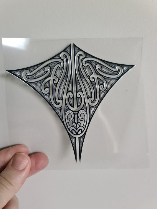 UV dtf Maori design mini size 11cmx11cm #459