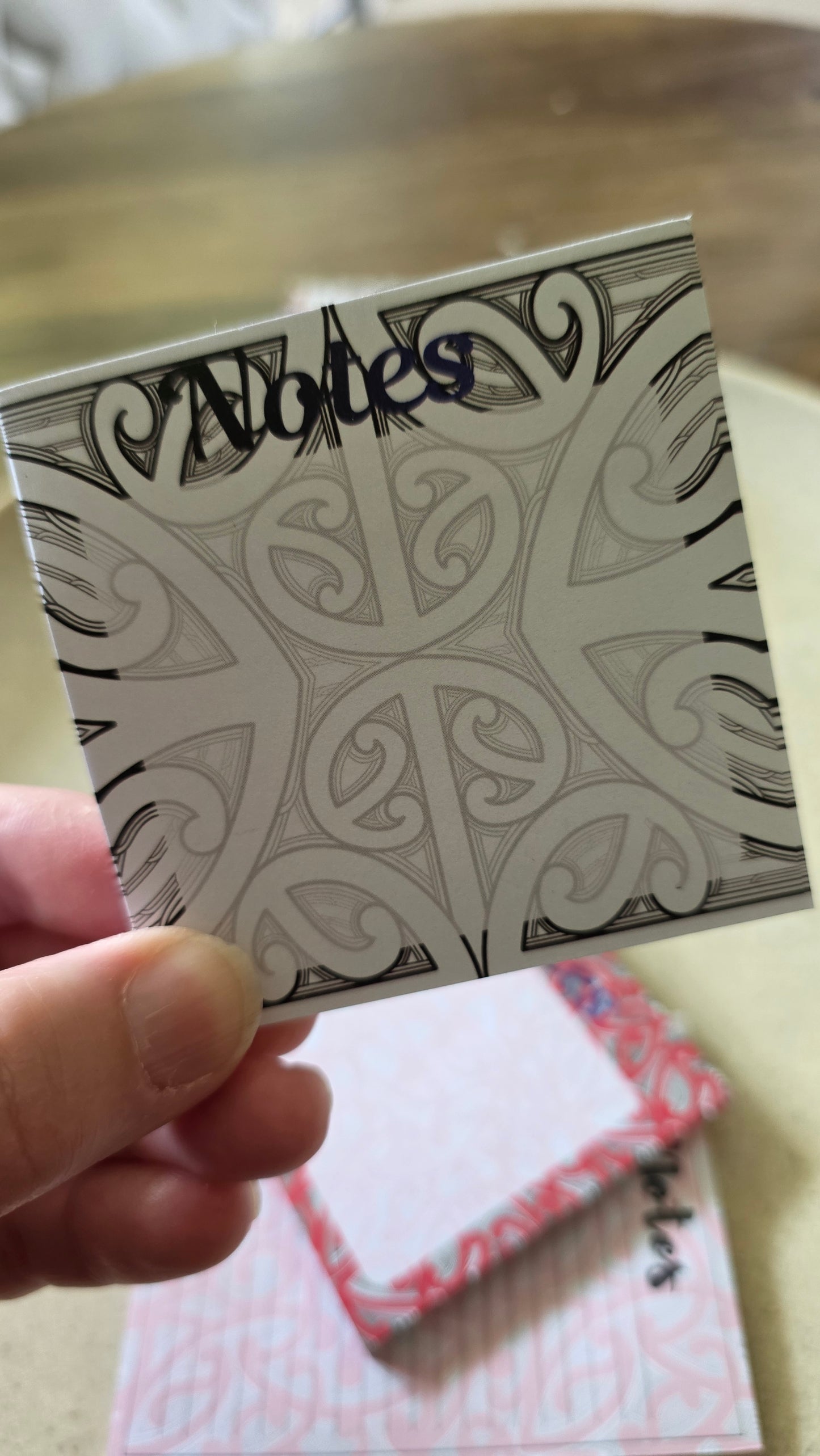 Maori design Sticky Note Pad