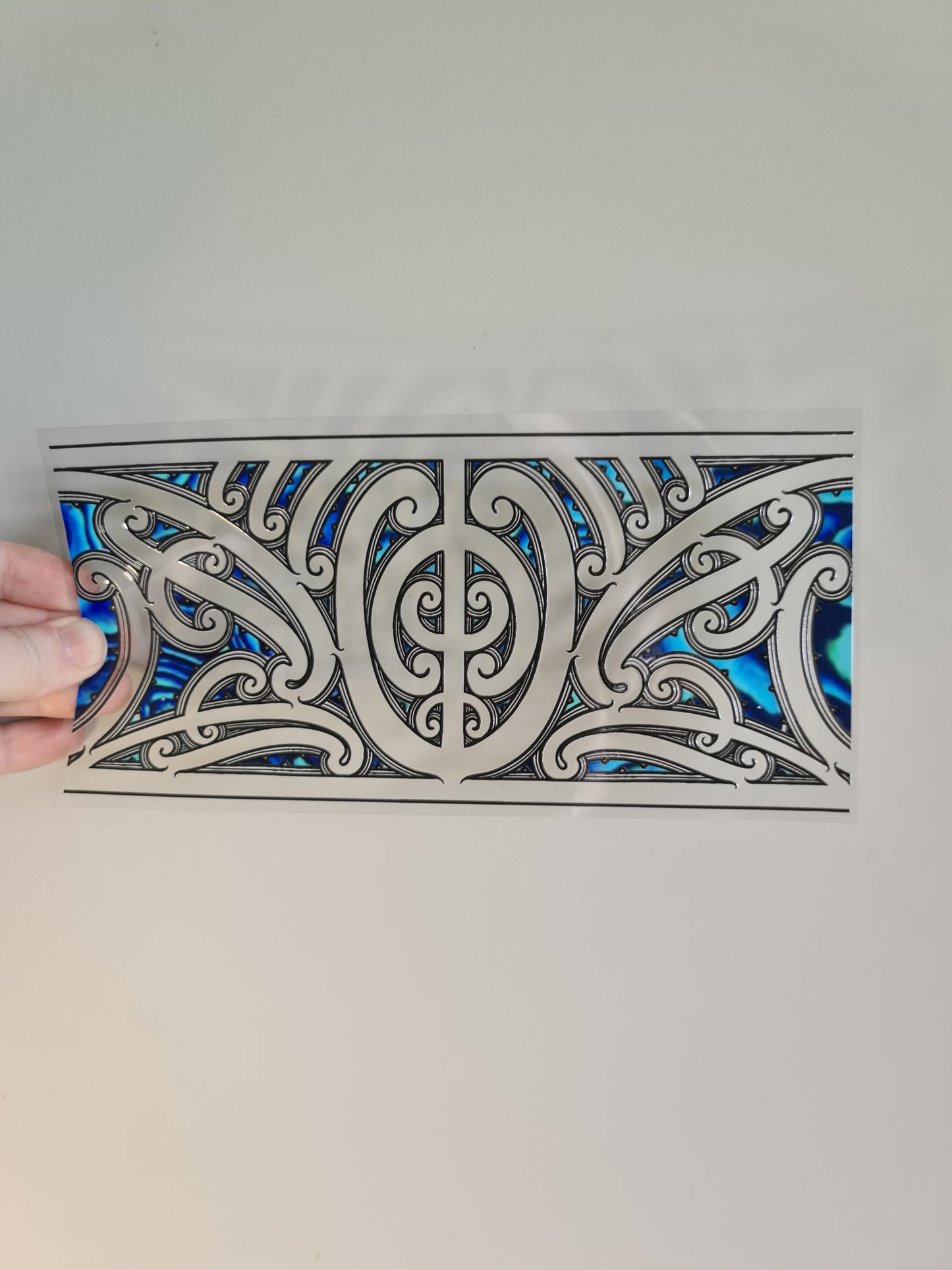 UV dtf transfer Maori design 23cmx11cm 16oz wrap #1388