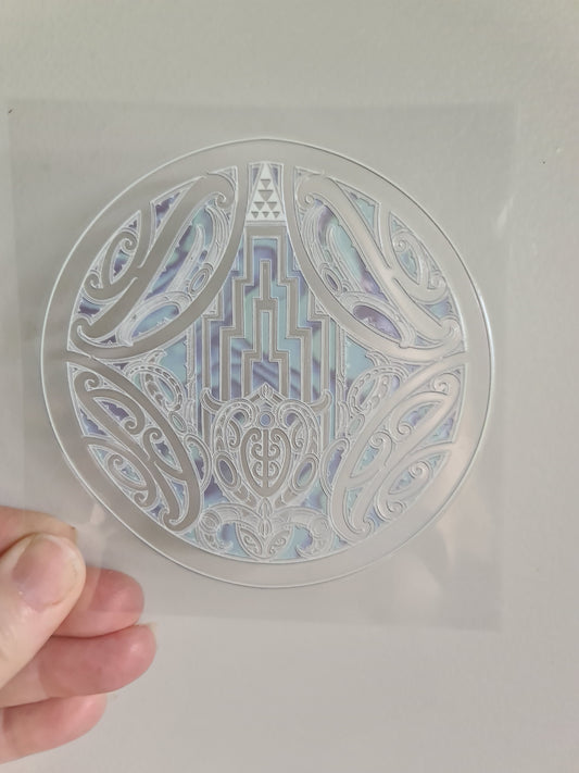 UV dtf Maori design mini size 11cm  #1325
