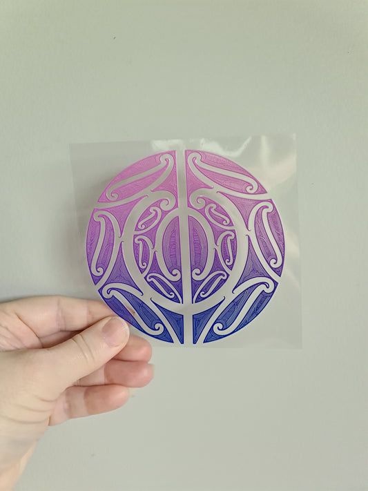 UV dtf Maori design mini size 11cm  #1344