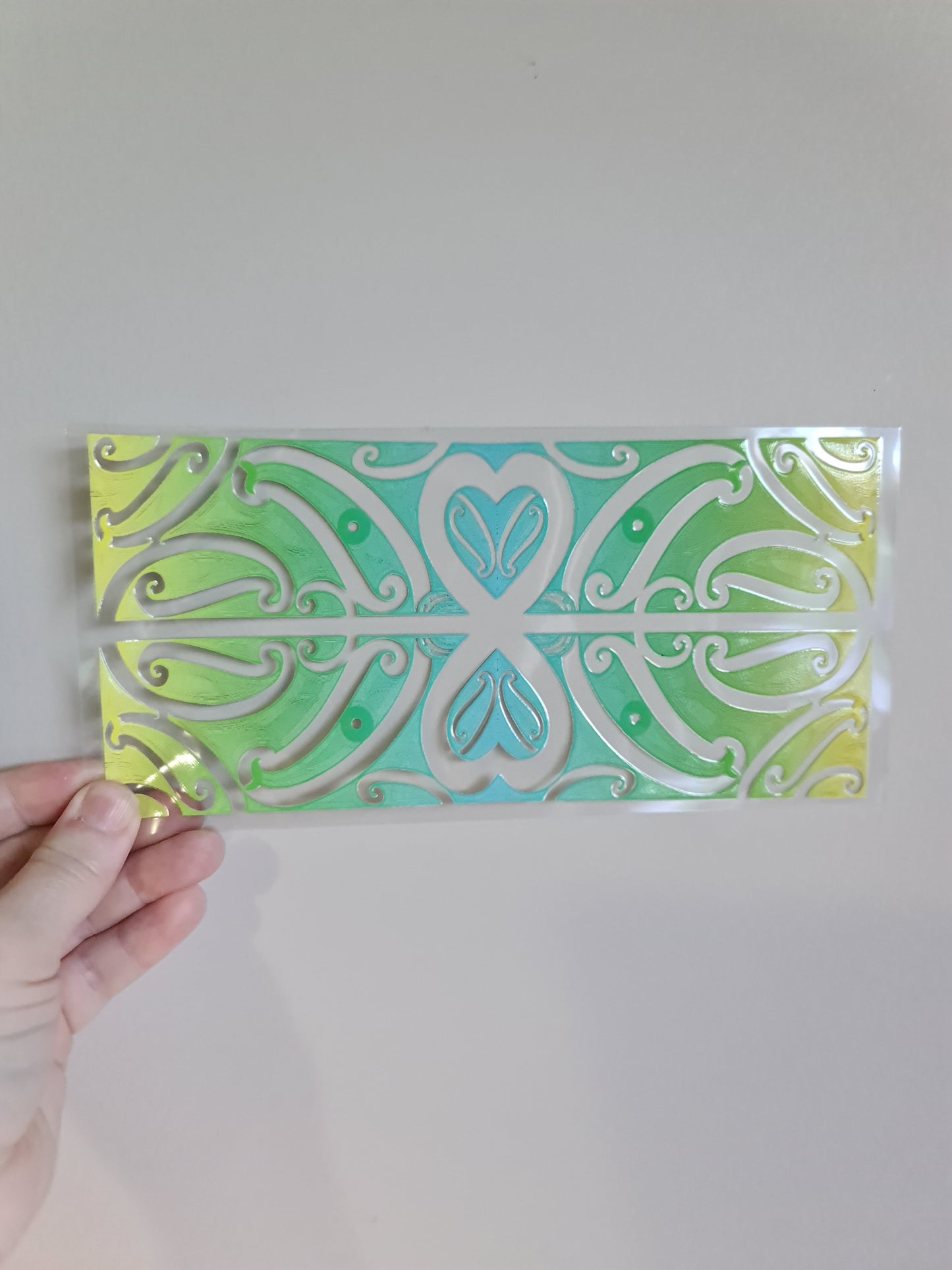 UV dtf Maori design 23cmx11cm 16oz wrap #880
