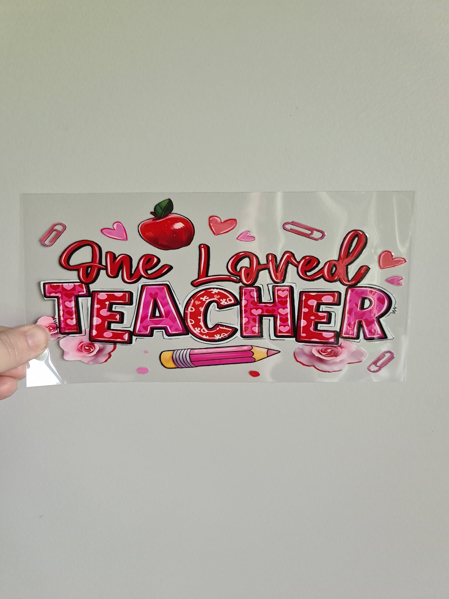 TEACHER AND KAIAKO dtf transfer Maori design 23cmx11cm 16oz wrap #1456