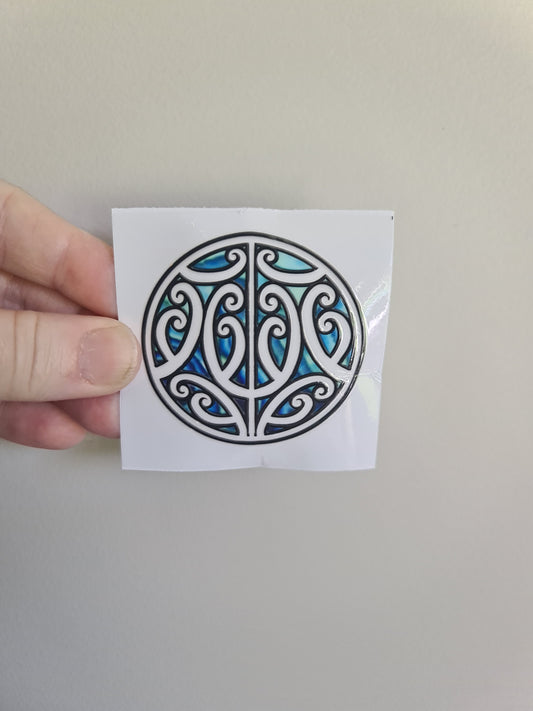 Tiny UV DTF transfer 5cm for bank cards and phones