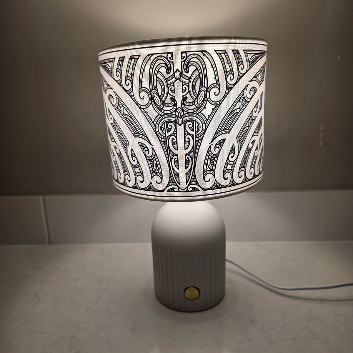 Maori design touch lamp - set 1 lamps (single lamp) pre-order