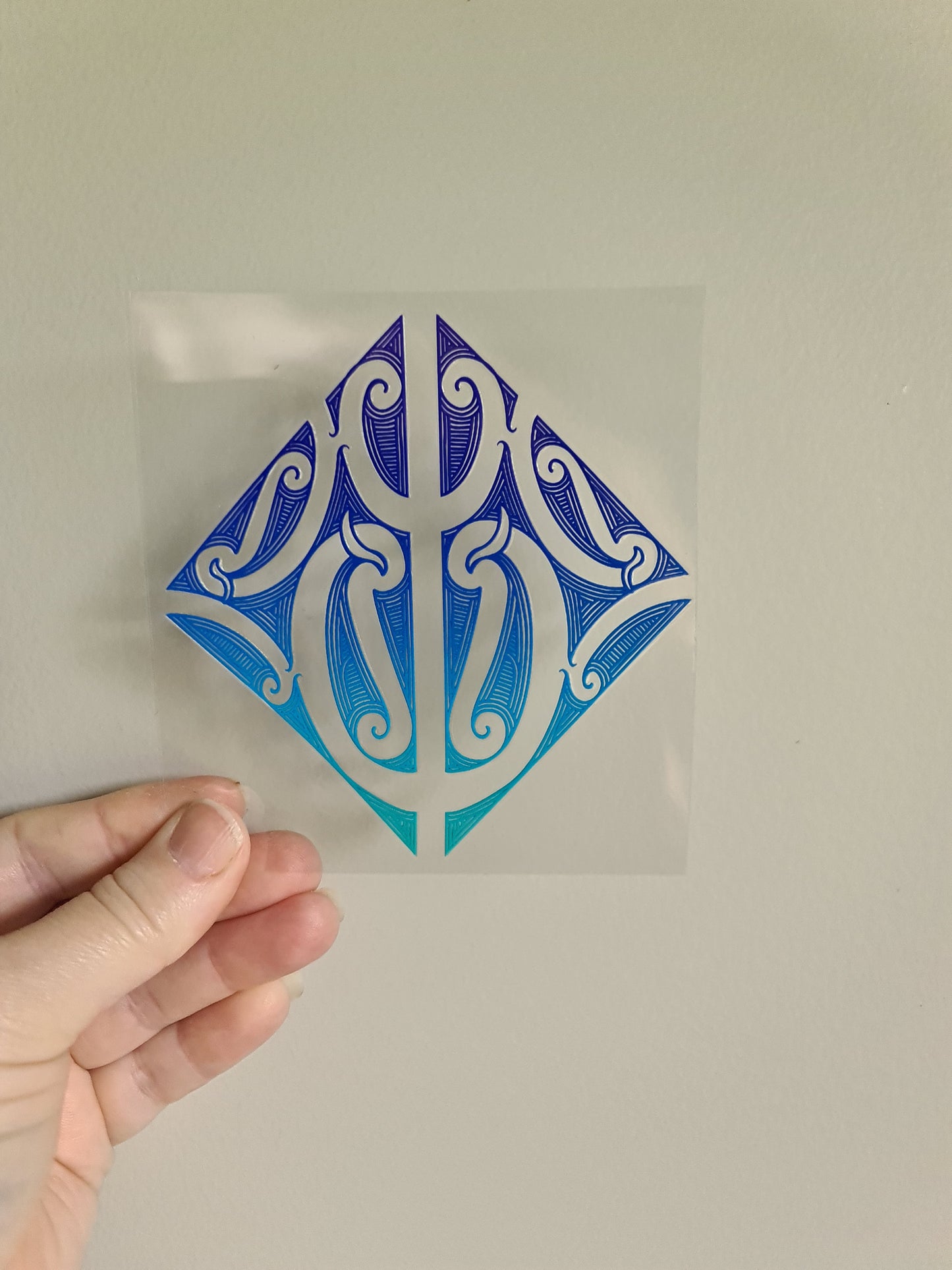 UV dtf Maori design mini size 11cmx11cm #1313