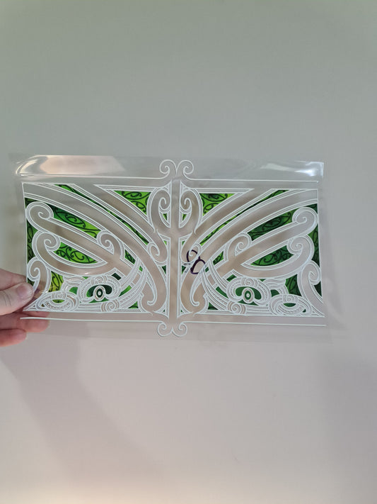 XL UV DTF DECAL MAORI DESIGN 28CMX17CM for touch lamps #81