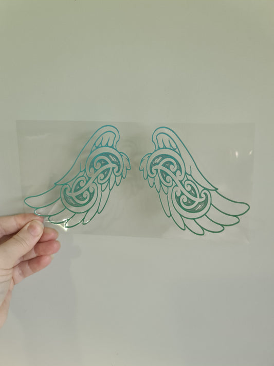 UV dtf transfer Maori design 23cmx11cm 16oz wrap #1242