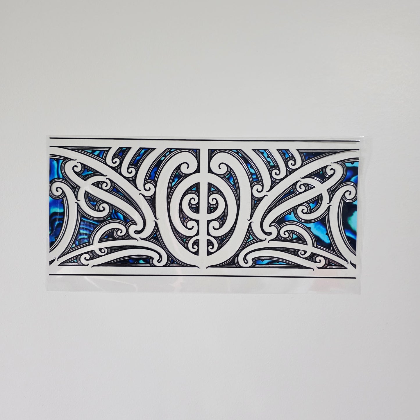 XL UV DTF DECAL MAORI DESIGN 38CMX17CM for touch lamps #22