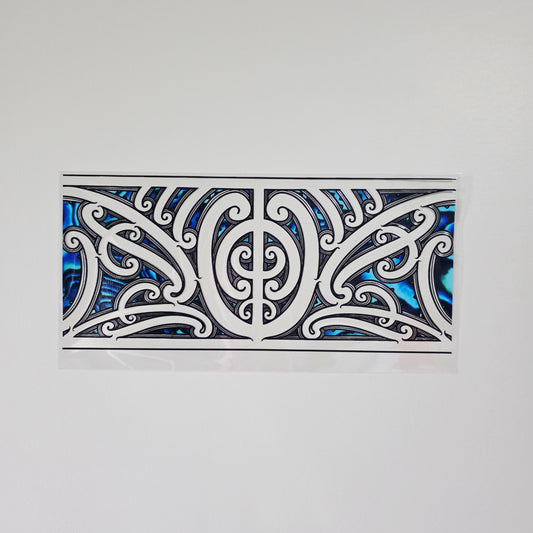 XL UV DTF DECAL MAORI DESIGN 38CMX17CM for touch lamps #22