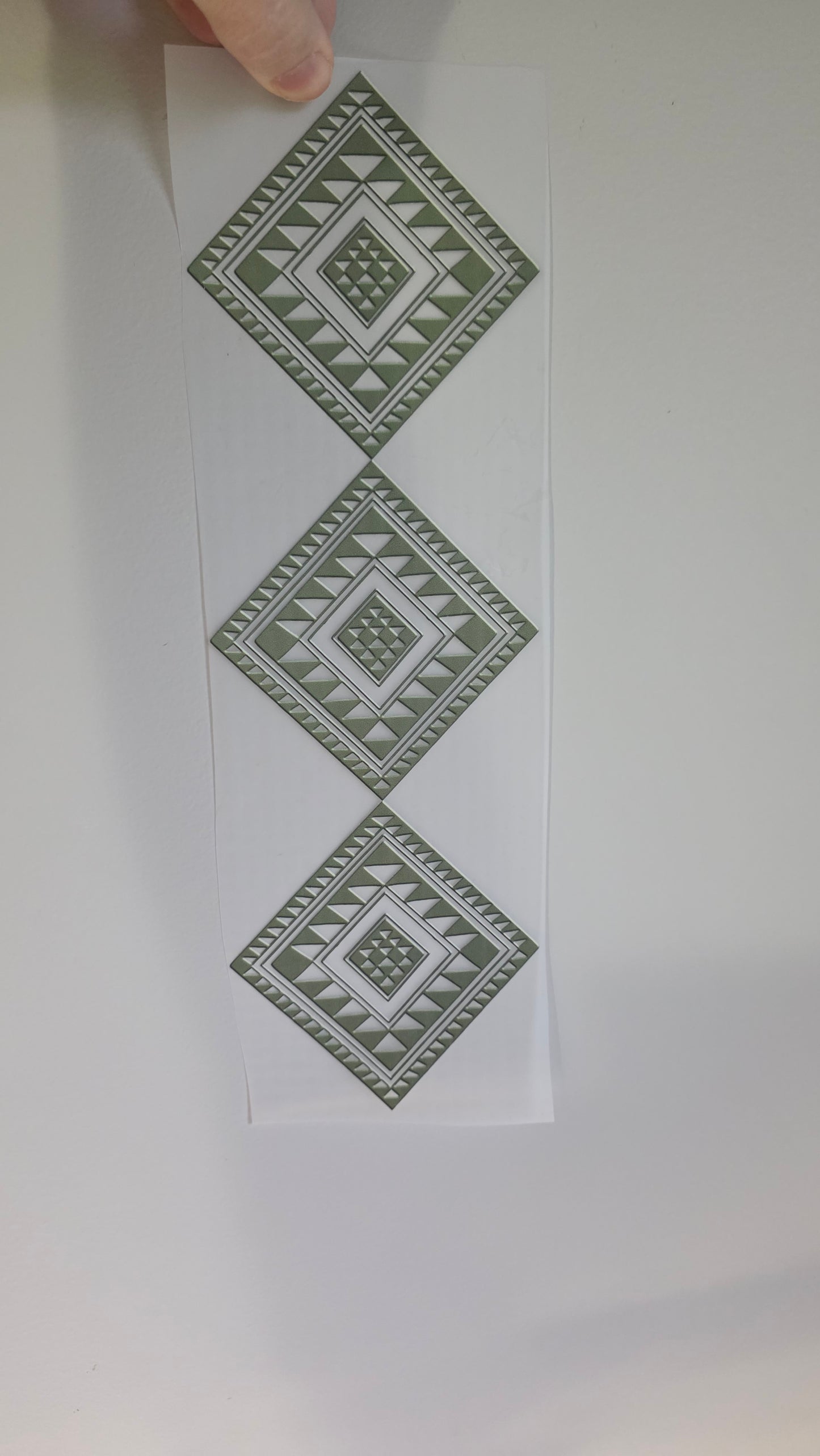 Maori design Iron on DTF 30cm for clothing