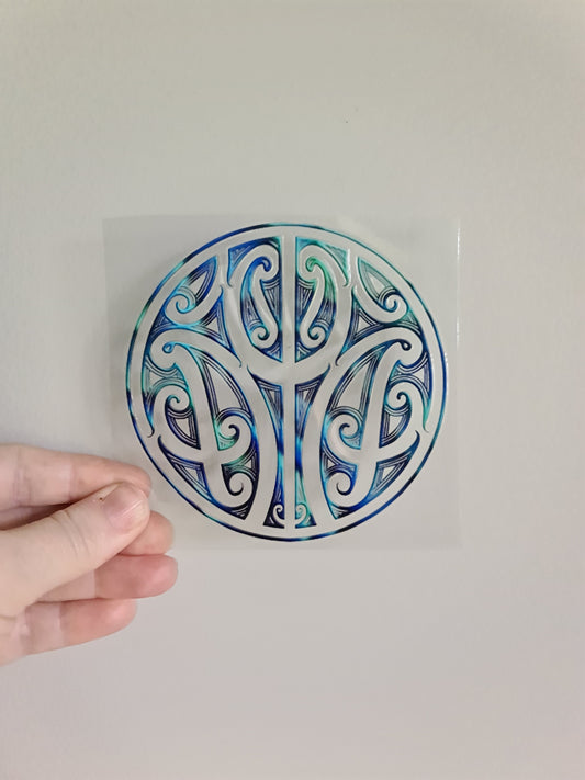 UV dtf Maori design mini- 11cm