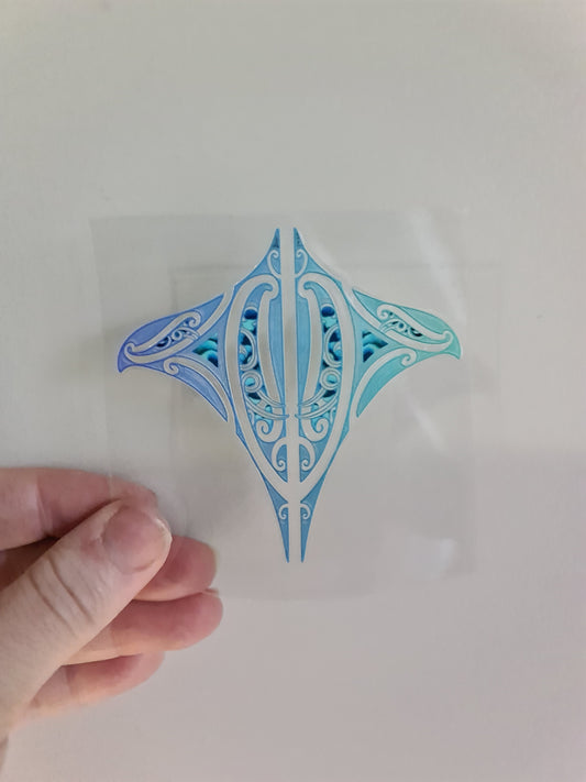 UV dtf Maori design mini size 8cm