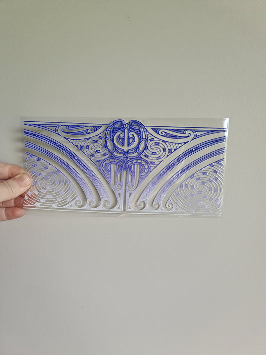 UV dtf transfer Maori design 23cmx11cm 16oz wrap #1280