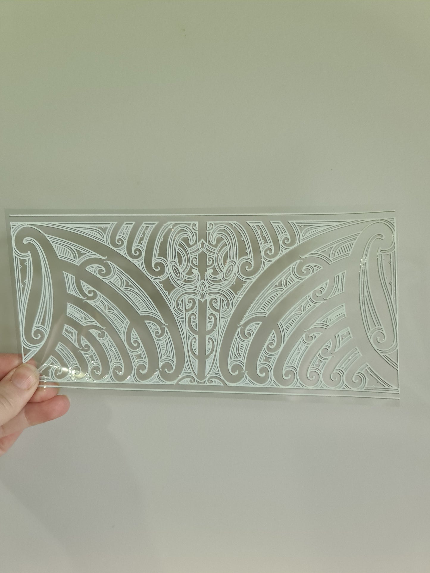 UV dtf transfer Maori design 23cmx11cm 16oz wrap #1214