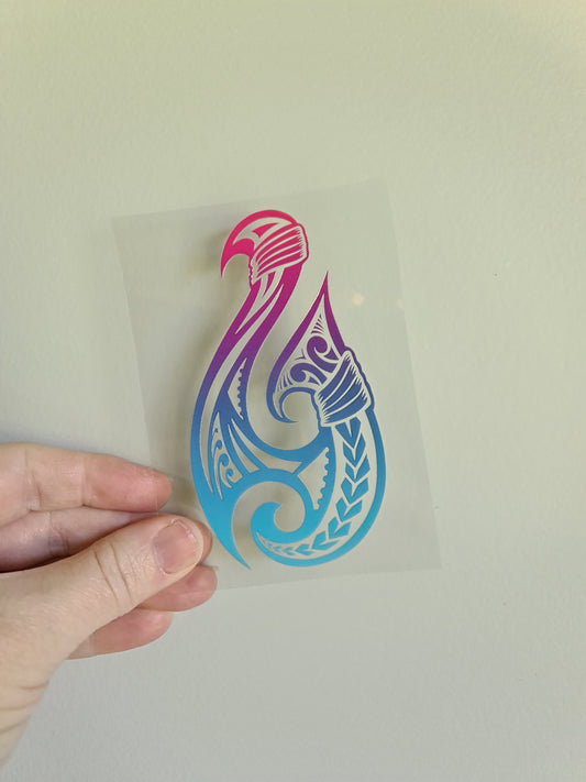 UV dtf Maori design mini size 11cmx11cm #601