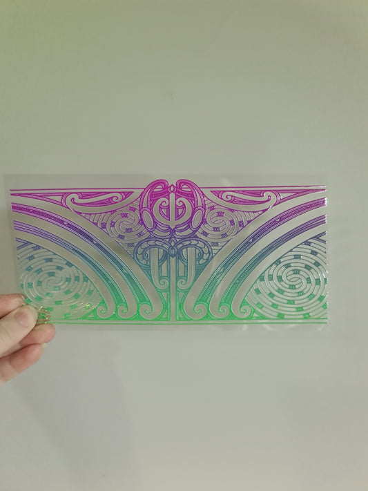 UV dtf transfer Maori design 23cmx11cm 16oz wrap #1225