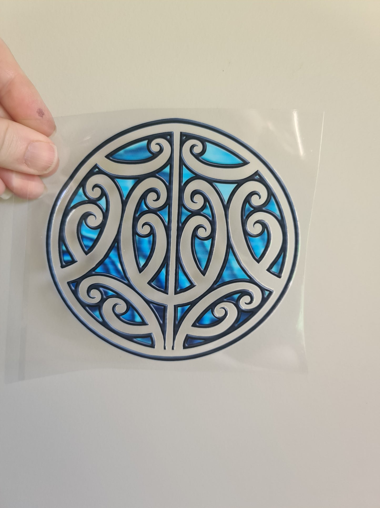 UV dtf Maori design mini, 13cm