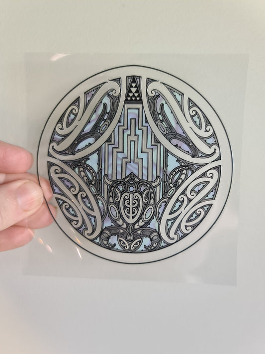 UV dtf Maori design mini size 11cm