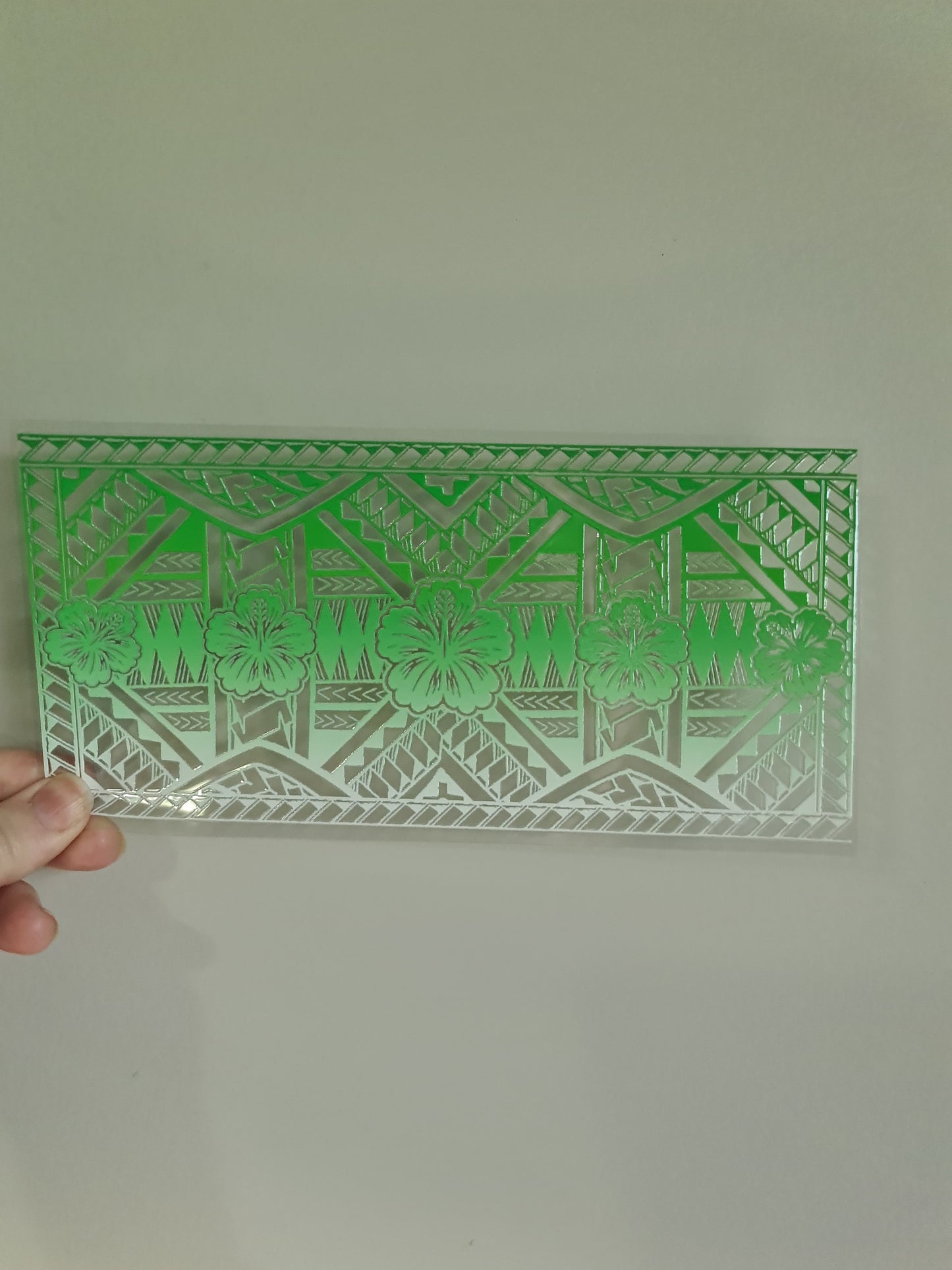 UV dtf transfer Maori design 23cmx11cm 16oz wrap #1189