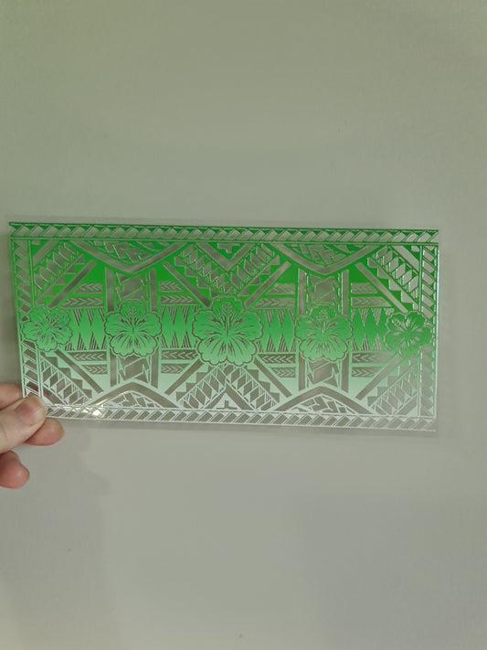 UV dtf transfer Maori design 23cmx11cm 16oz wrap #1189