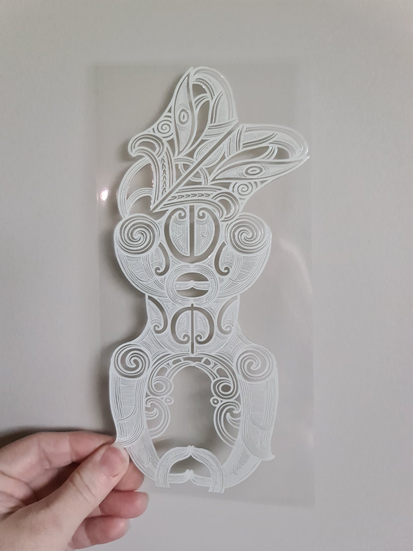 UV dtf Maori design 23cmx11cm 16oz wrap #1077