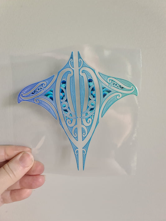 UV dtf Maori design mini size 11cm  #1320