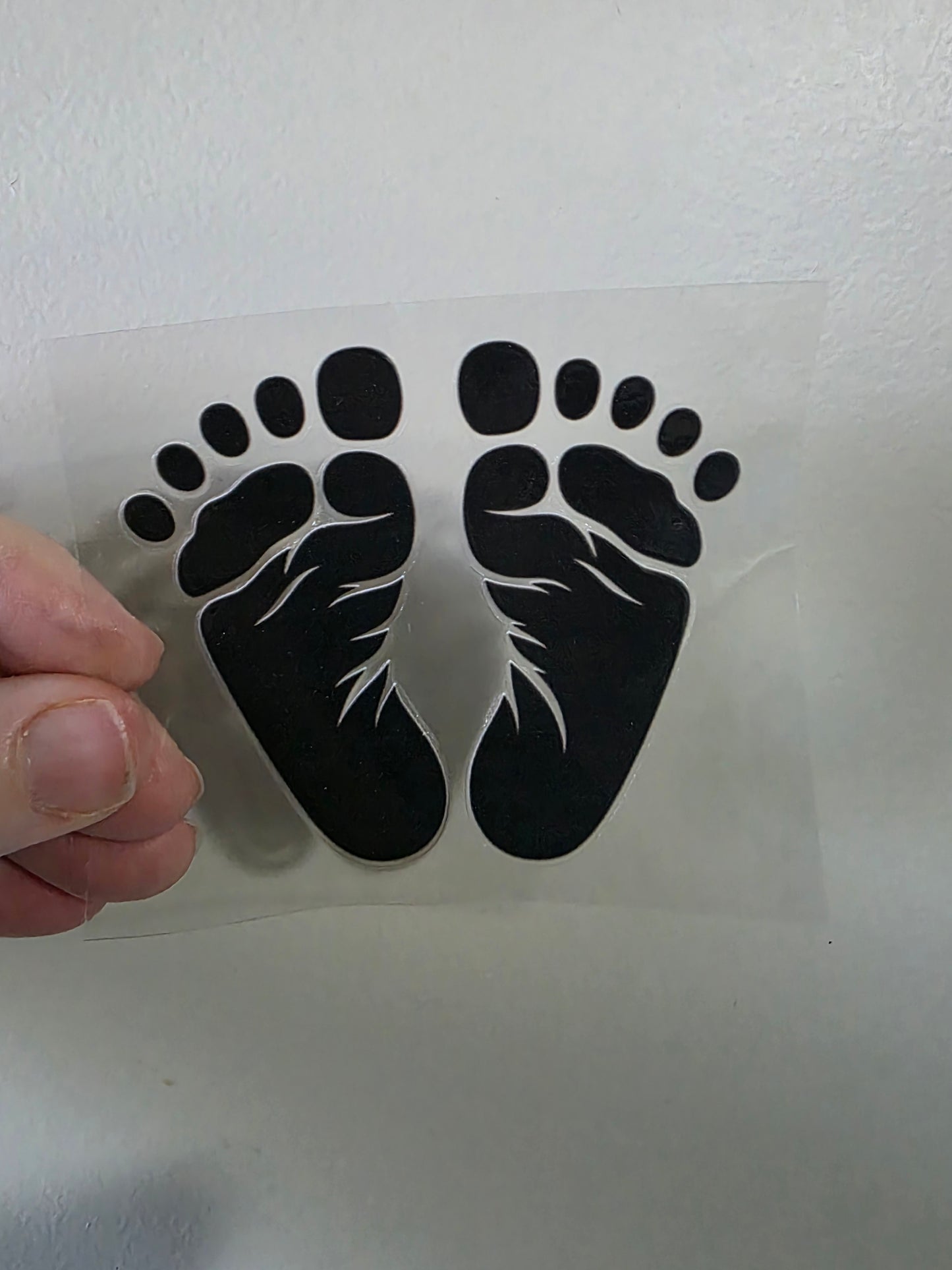 UV DTF sticker transfer 8cm