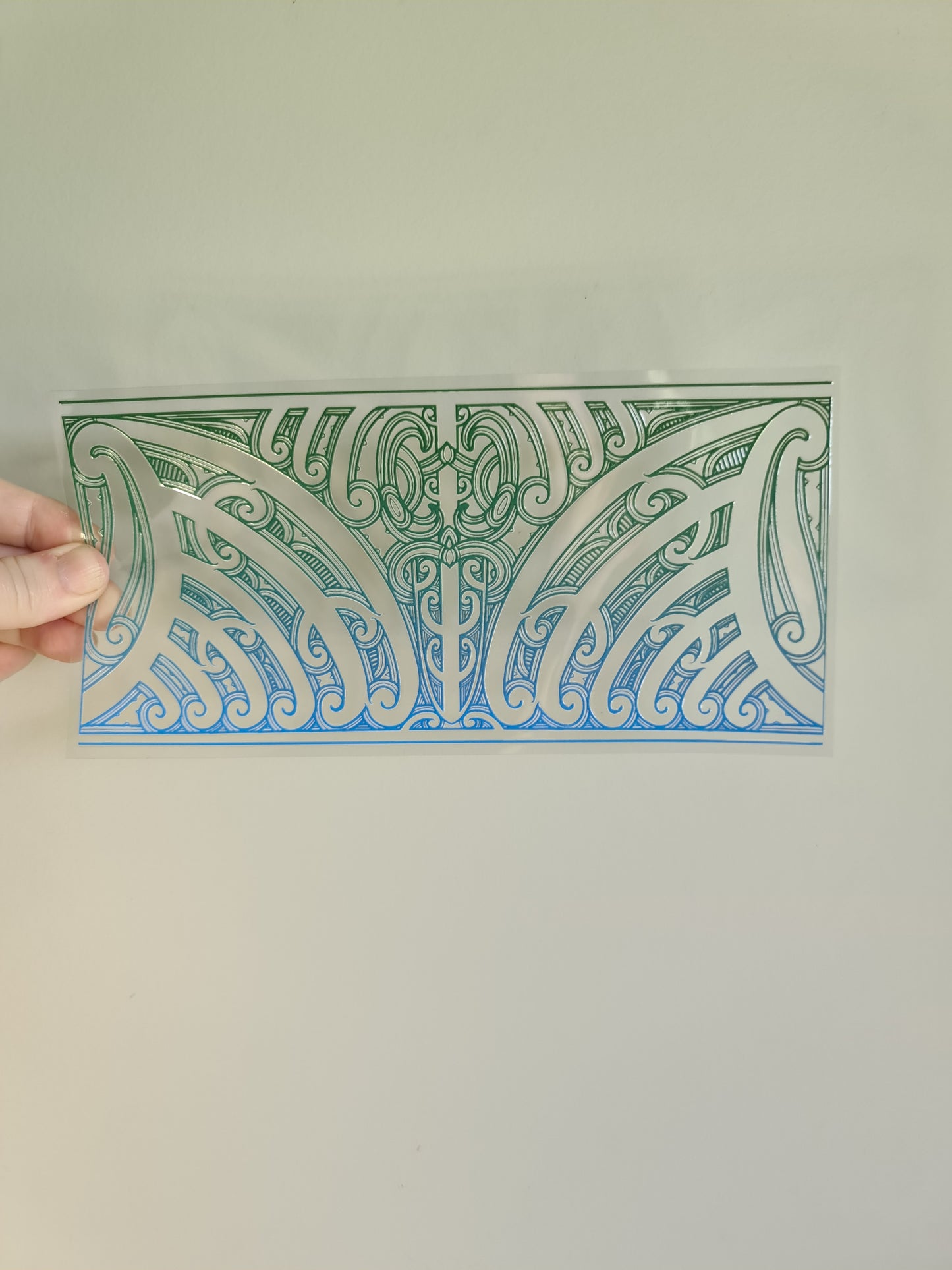 UV dtf transfer Maori design 23cmx11cm 16oz wrap #1302
