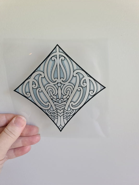 UV dtf Maori design mini size 13cm