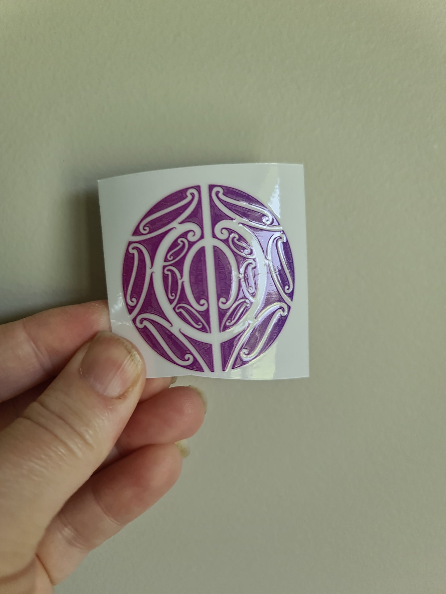 Tiny UV DTF transfer 5cmx5cm for bank cards and phones - #20