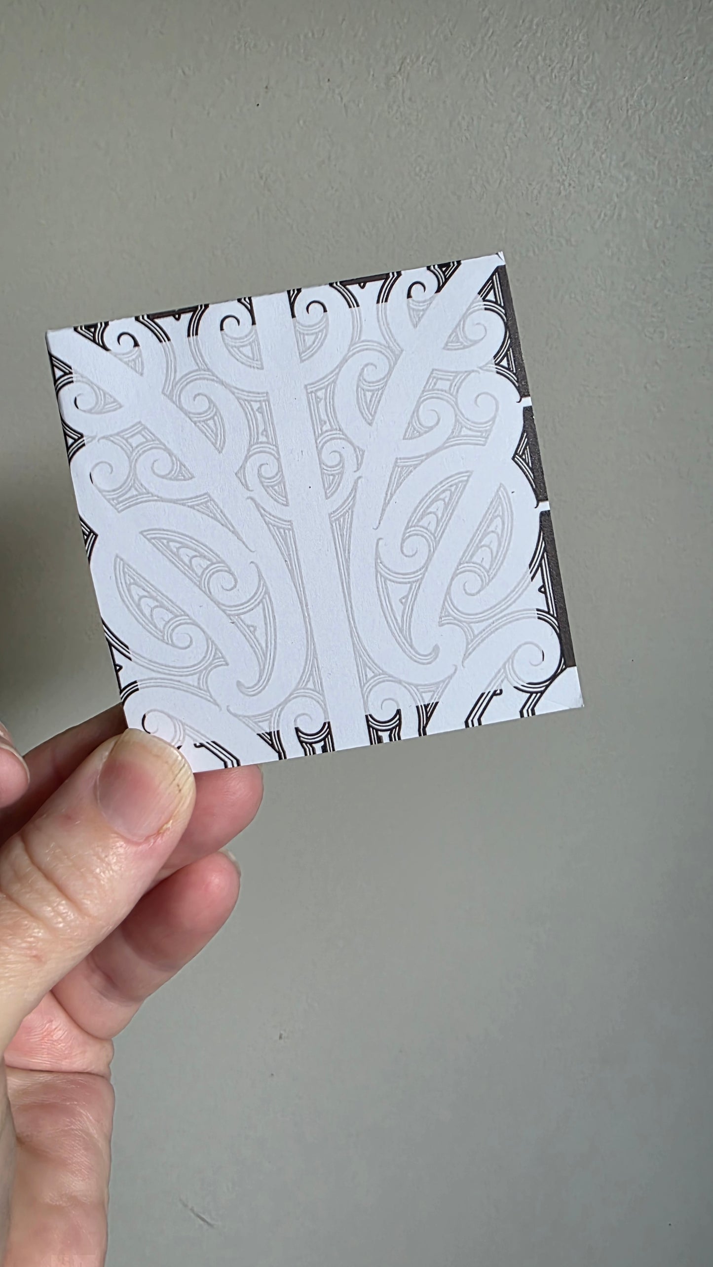 Maori design Sticky Note Pad