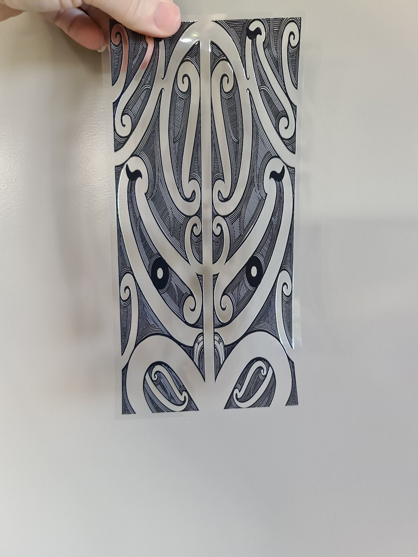 UV dtf Maori design 23cmx11cm 16oz wrap #302