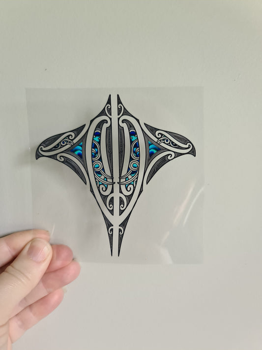 UV dtf Maori design mini size 11cm  #1319