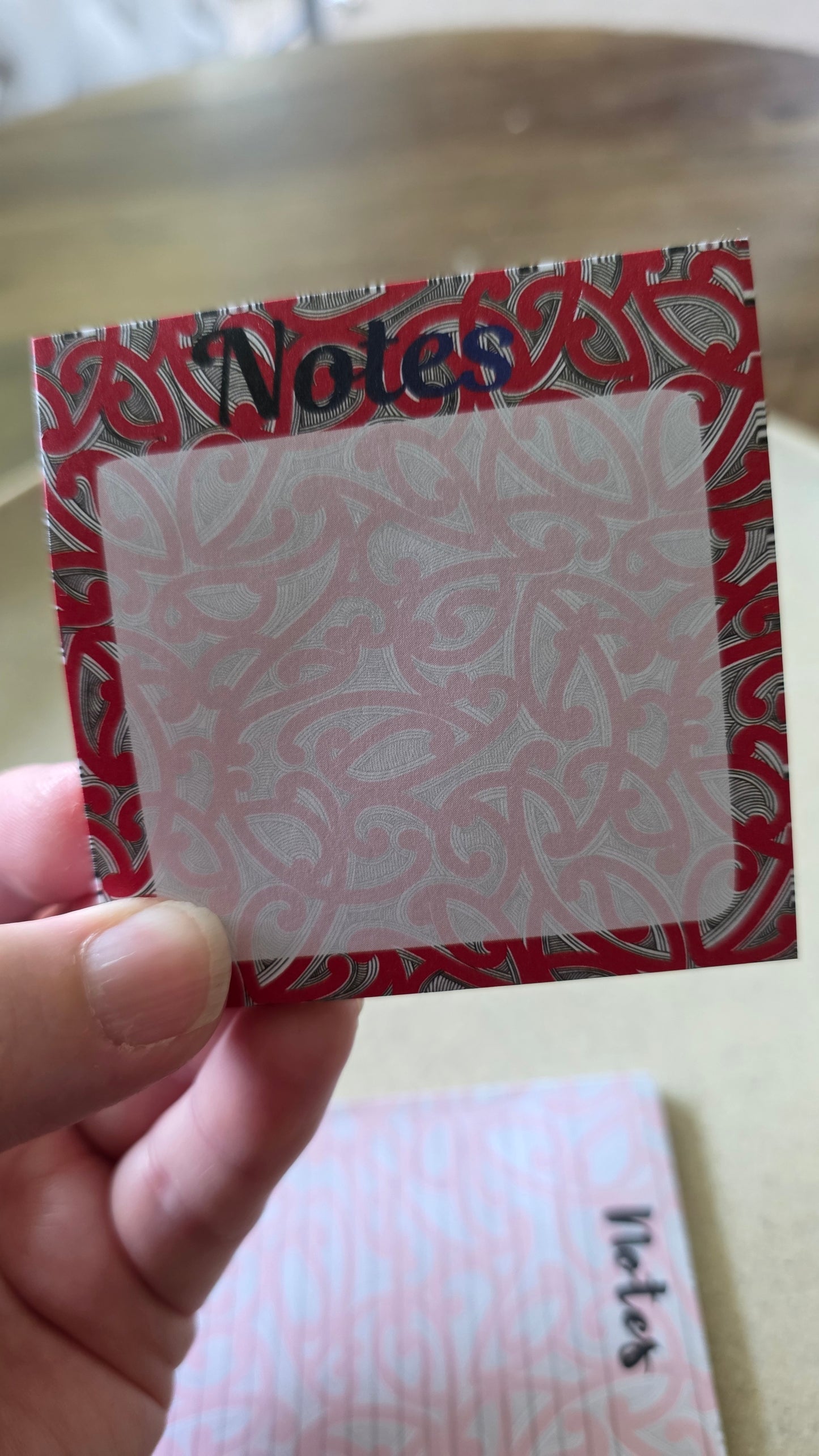 Maori design Sticky Note Pad