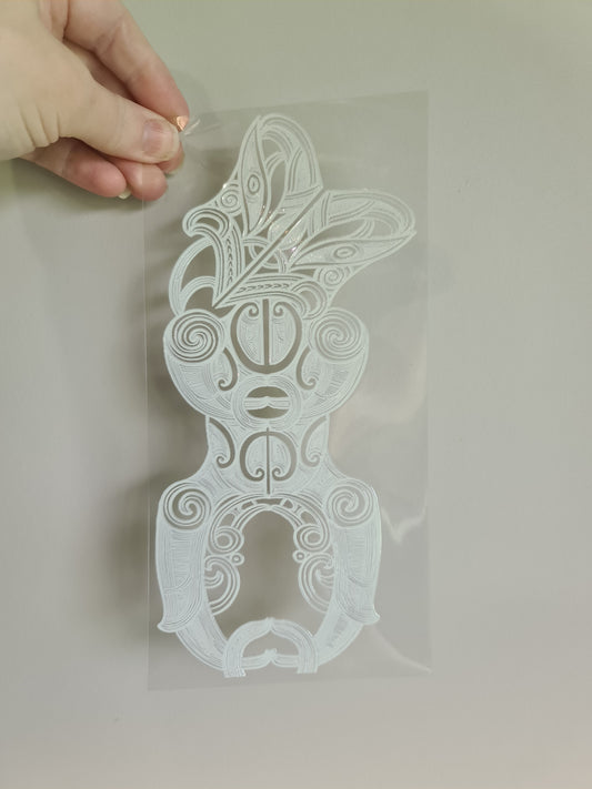 UV dtf transfer Maori design 23cmx11cm 16oz wrap #1251