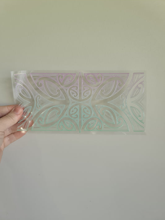UV dtf Maori design 23cmx11cm 16oz wrap #675
