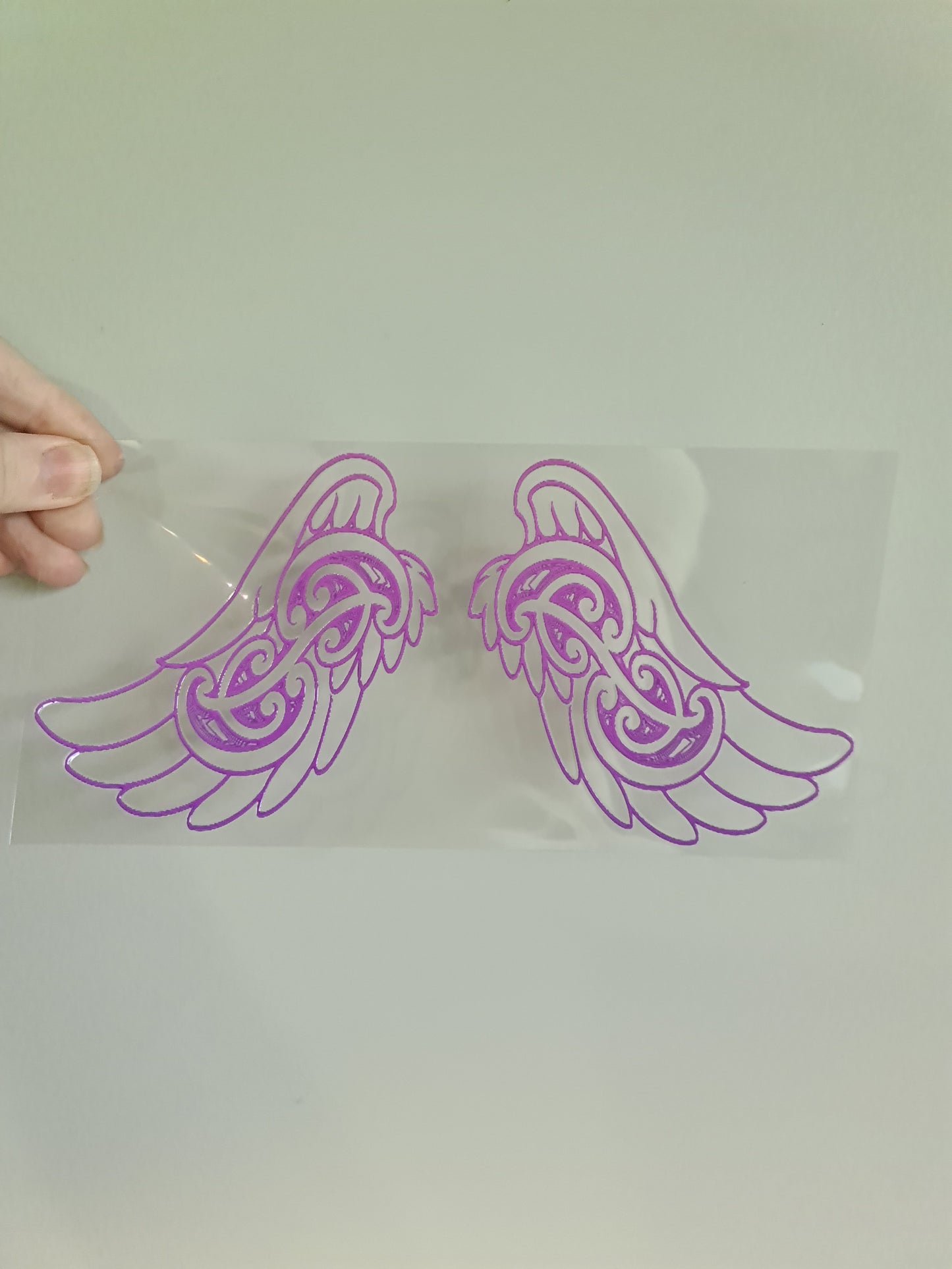 UV dtf transfer Maori design 23cmx11cm 16oz wrap #1239