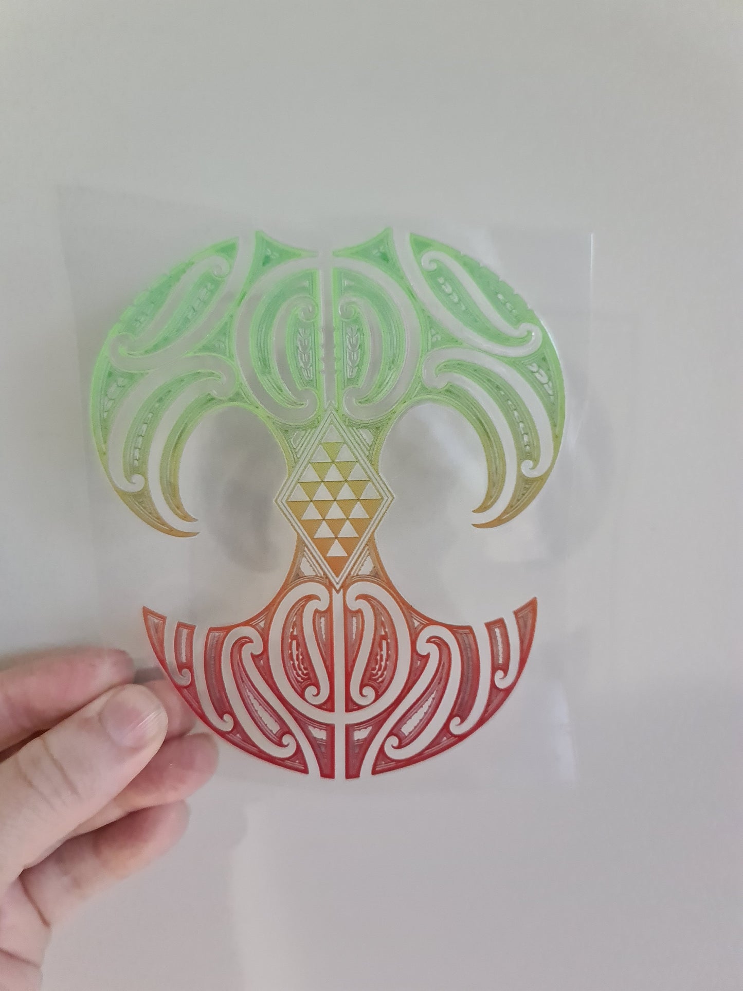 UV dtf Maori design mini size 13cmx13cm #849