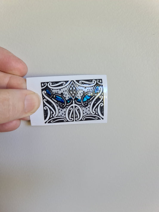 Tiny UV DTF transfer 5cmx5cm for bank cards and phones