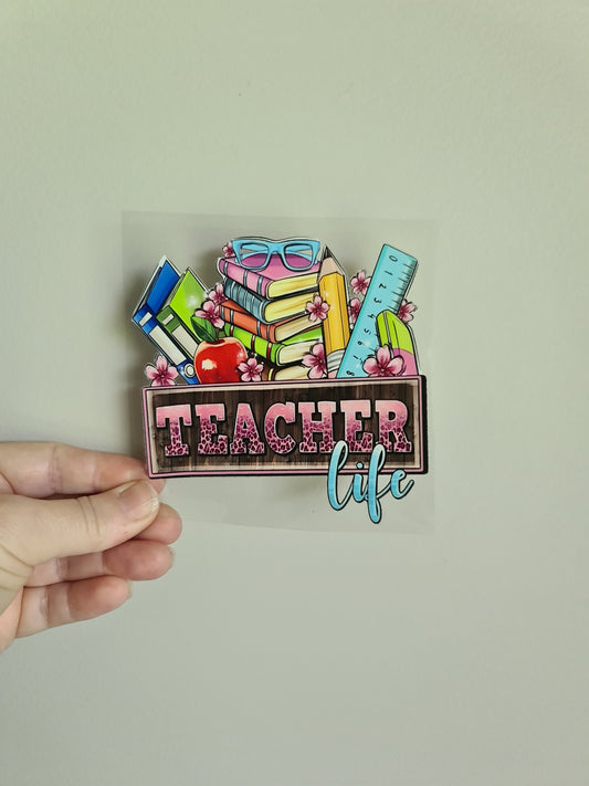 TEACHER AND KAIAKO dtf transfer Maori design 11cm sticker #1471