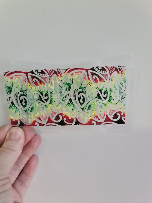 UV dtf Maori design mini size 13cmx6cm #848