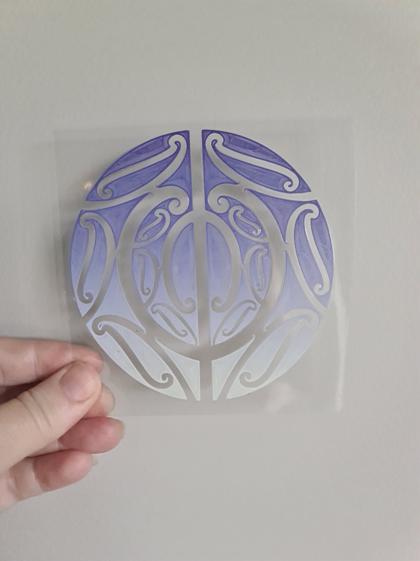 UV dtf Maori design mini size 11cmx11cm #440